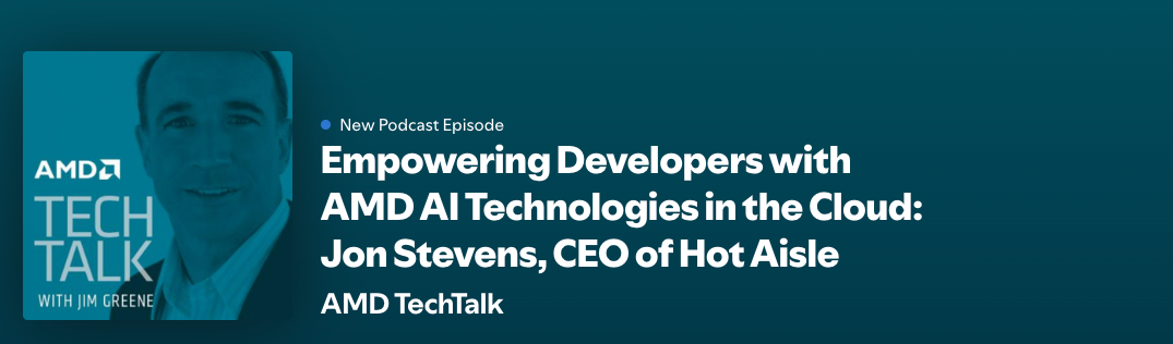 Empowering Developers with AMD AI Technologies in the Cloud