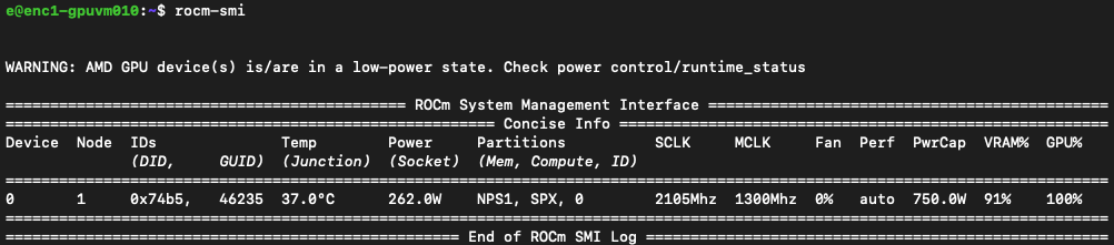 rocm-smi