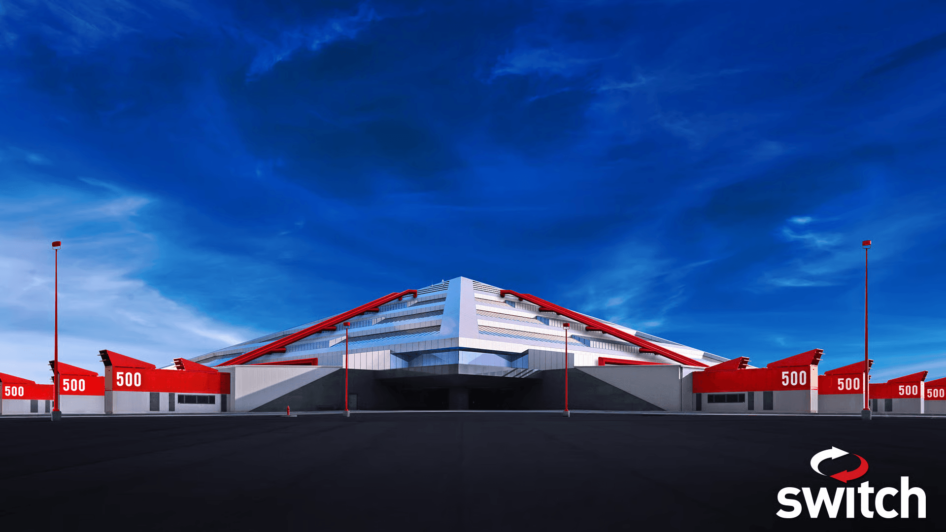 Switch Pyramid Datacenter Exterior